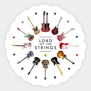 Lord Of The Strings Sticker